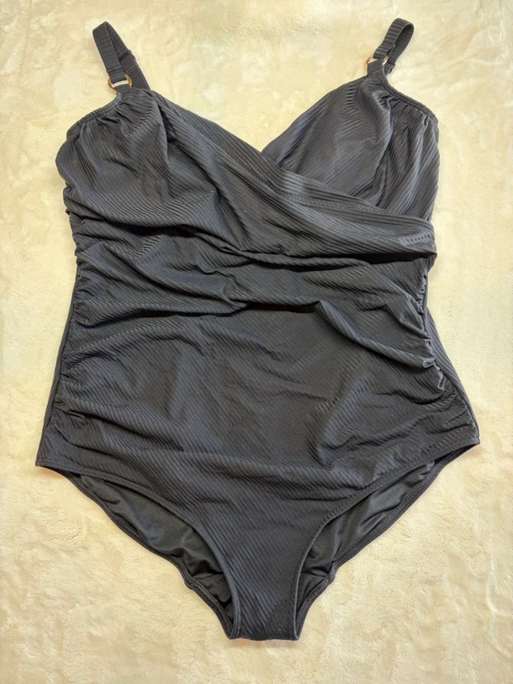 Prima Donna Women's One-Piece Swimsuit Paradise Black Sz 18-20 XXL (UK 42)